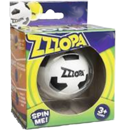 Zzzopa - World's only fidget spinning bouncy ball! Toy - Assorted