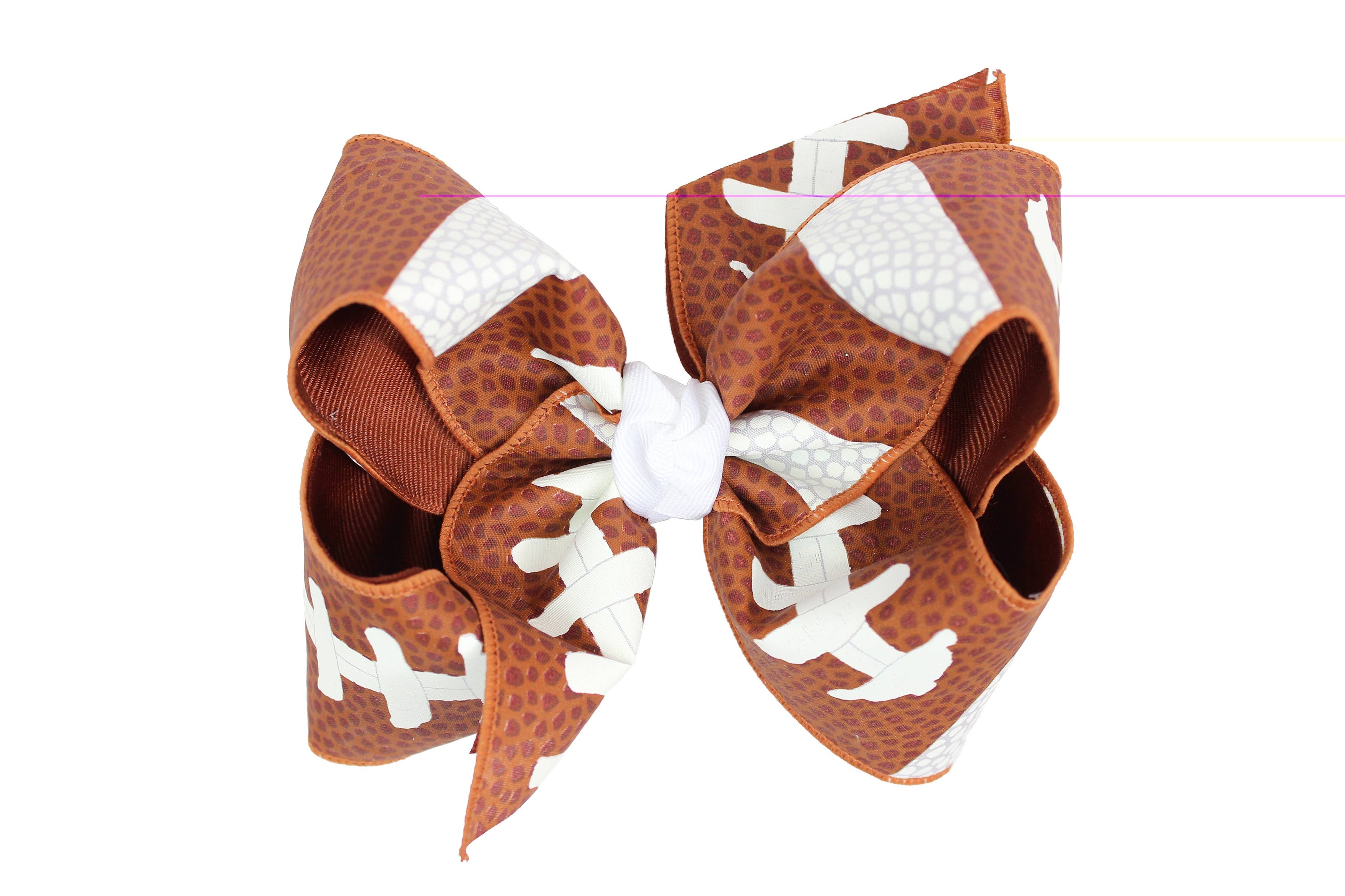 Layered Football Bow