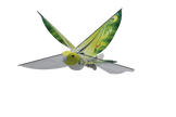 EBird Green Parrot Toy - 2.4 GHz RC Flap Wings Flying Bird Drone