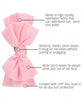 Girls' Pink Swim Bow Headband