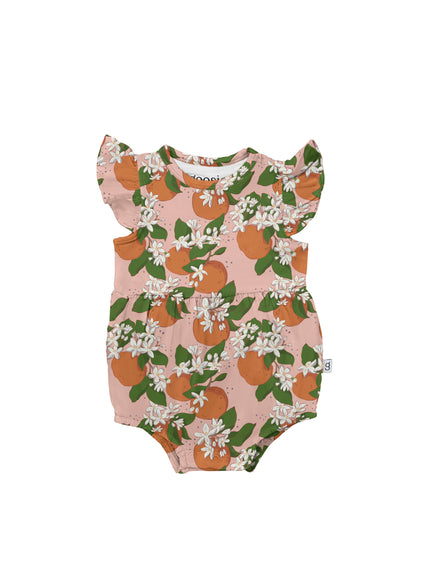 Orange Blossoms Bamboo Flutter Bubble