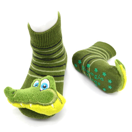 Alligator Rattle Socks