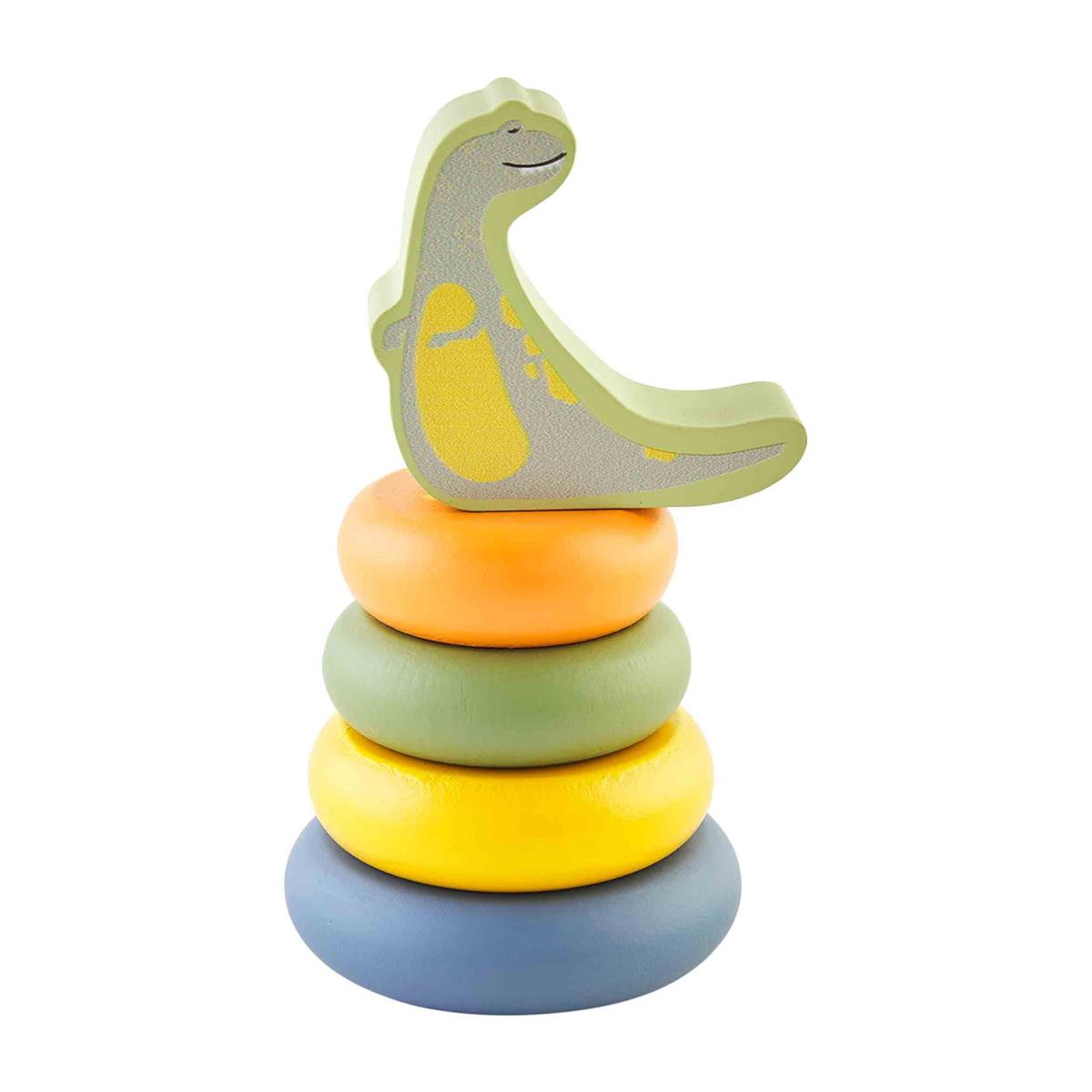 Green Dino Stacking Toy Set