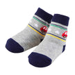 Gray/Navy Car Socks