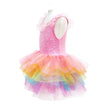 Unicorn Dreamer Multi-layered Rainbow Party Dress 3-4T