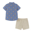 Boys Toddler Seersucker Buttondown & Shorts Set