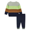 Boys Baby Colorblocked Forest Animals Sweater Set