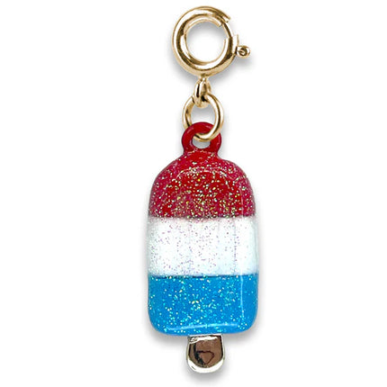 Gold Glitter Ice Pop Charm