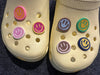 Colorful Smile Face Shoe Charms