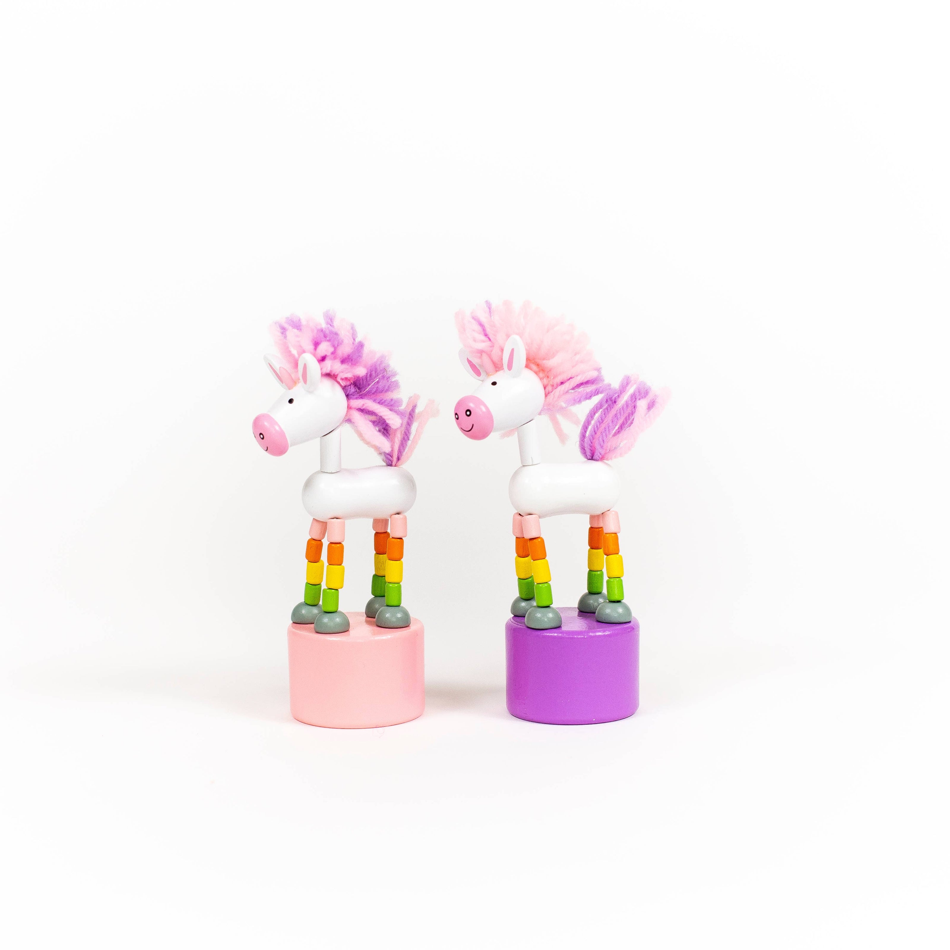 Unicorn Push Puppets Assorted- Each