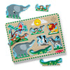 Zoo Animals Sound Puzzle - 8 Pieces