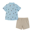 Boys Baby Toucan Buttondown & Shorts Set