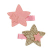 Shimmering Mermaid Star Hair Clips