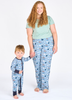 Polar Pals Winter Bamboo Adult Pajamas Unisex Lounge Pants