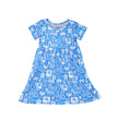 Kids UPF50+ Laya Short Sleeve Tee Dress