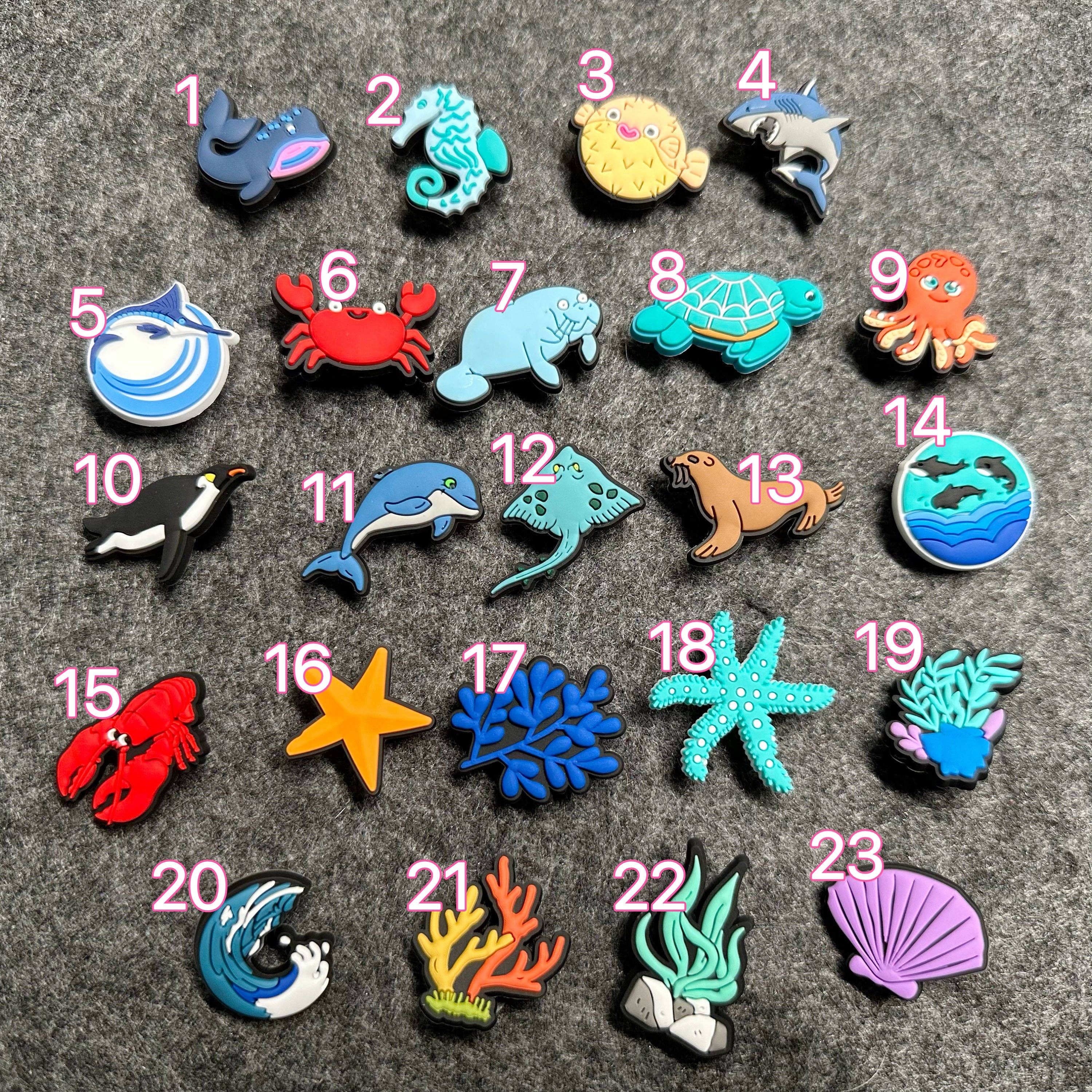 Sea Shoe Charms