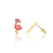 Flamingo Stud Children's Stud Earrings