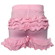 AnnLoren Baby Girls Pink Ruffle Butt Shorts Cotton Kids