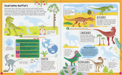 Dinosaur Sticker Facts Sticker Book