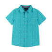 Boys Toddler Short Sleeve Sunglasses Button-down Shirt