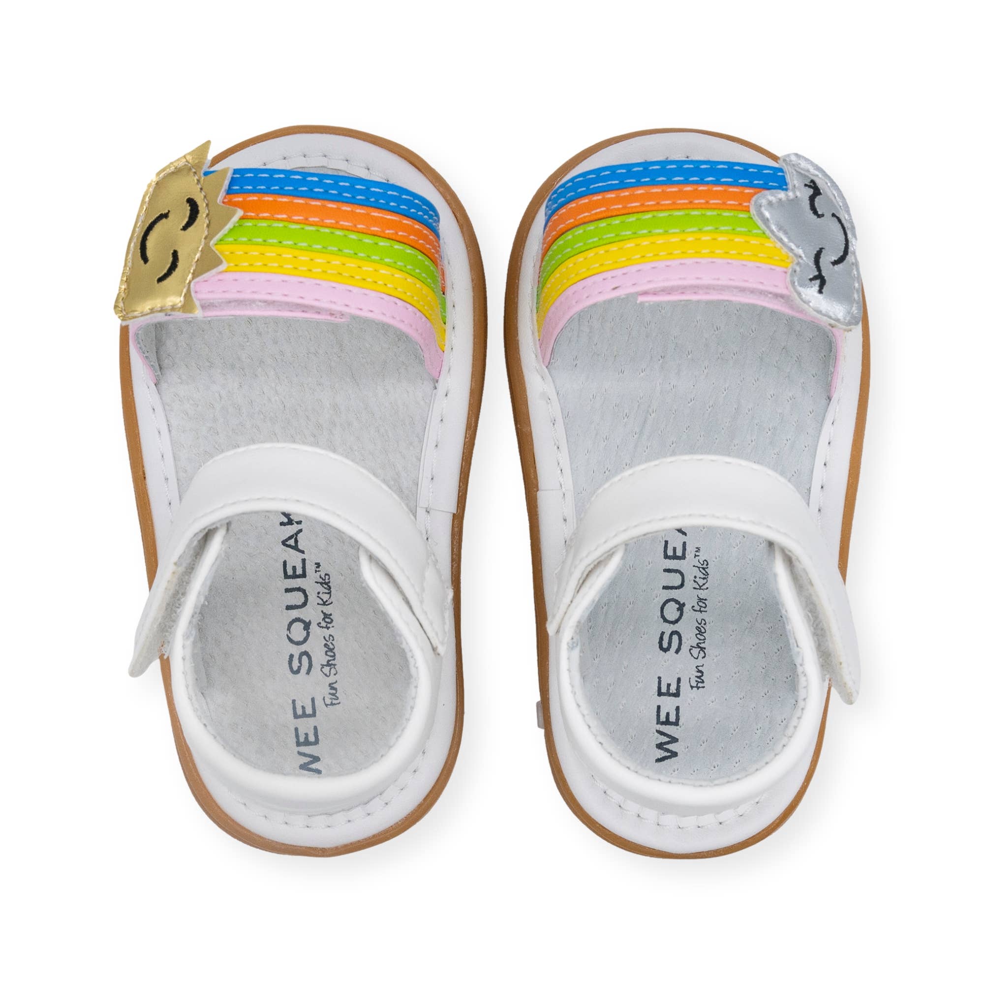 Wee Squeak Rainbow Sandal Shoes