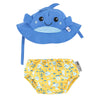Baby Swim Diaper & Sun Hat Set - Willy the Whale