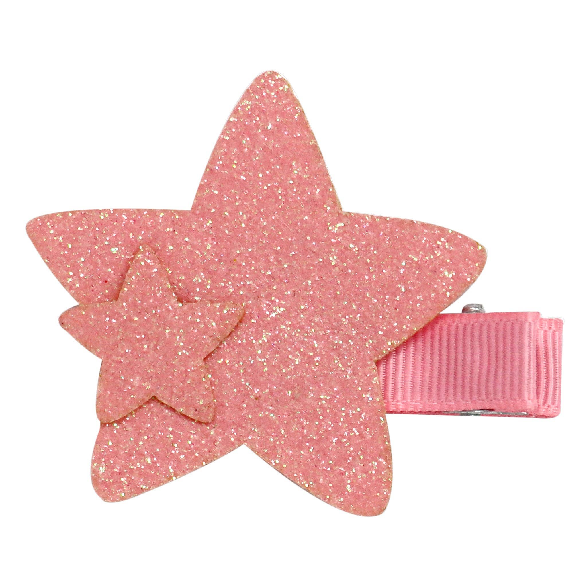 Shimmering Mermaid Star Hair Clips