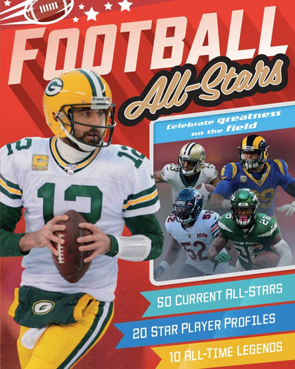 Football All-Stars Paperback Book