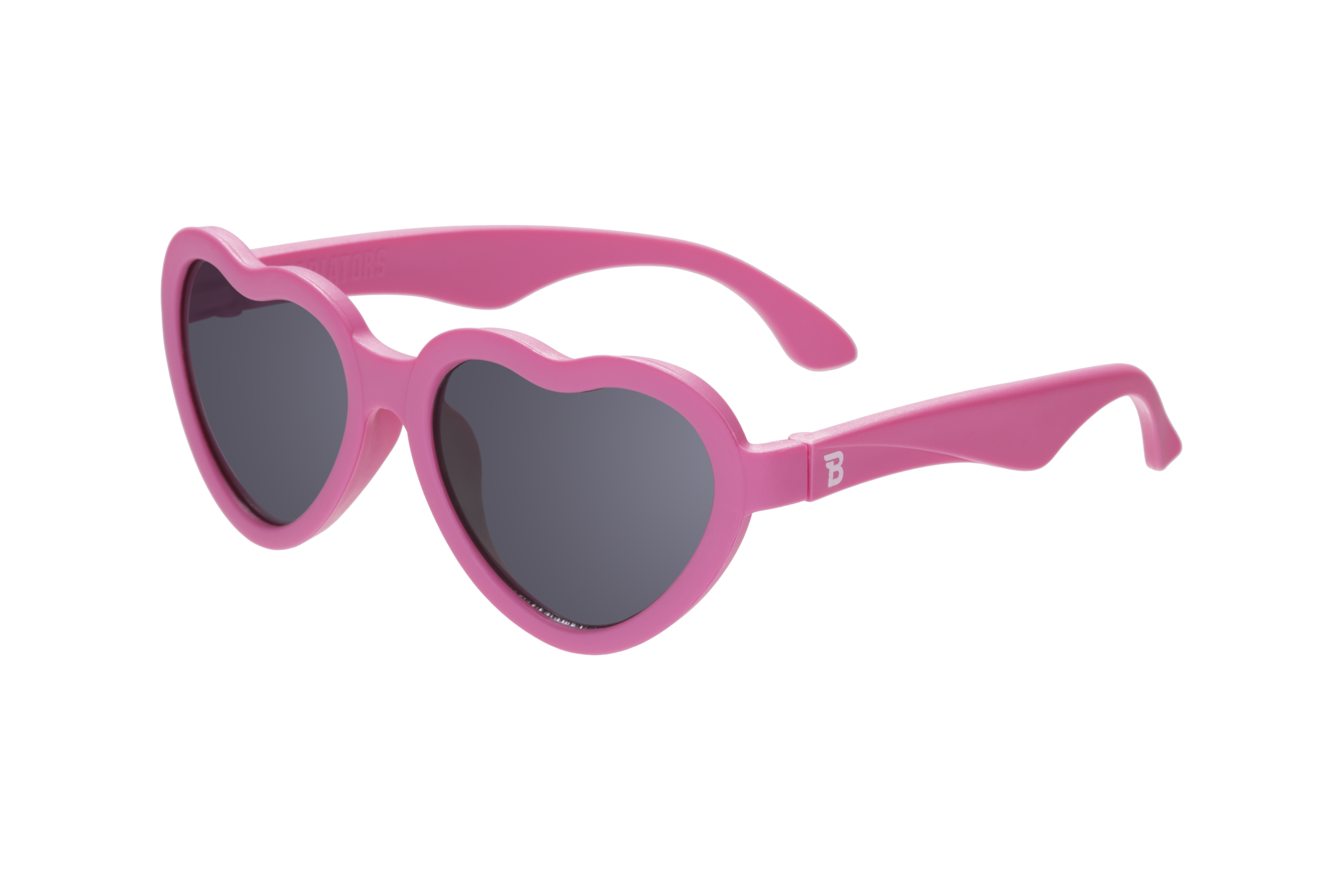 Hot Pink Heart  Kids Sunglasses on Peggable Hangtag