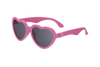 Hot Pink Heart  Kids Sunglasses on Peggable Hangtag