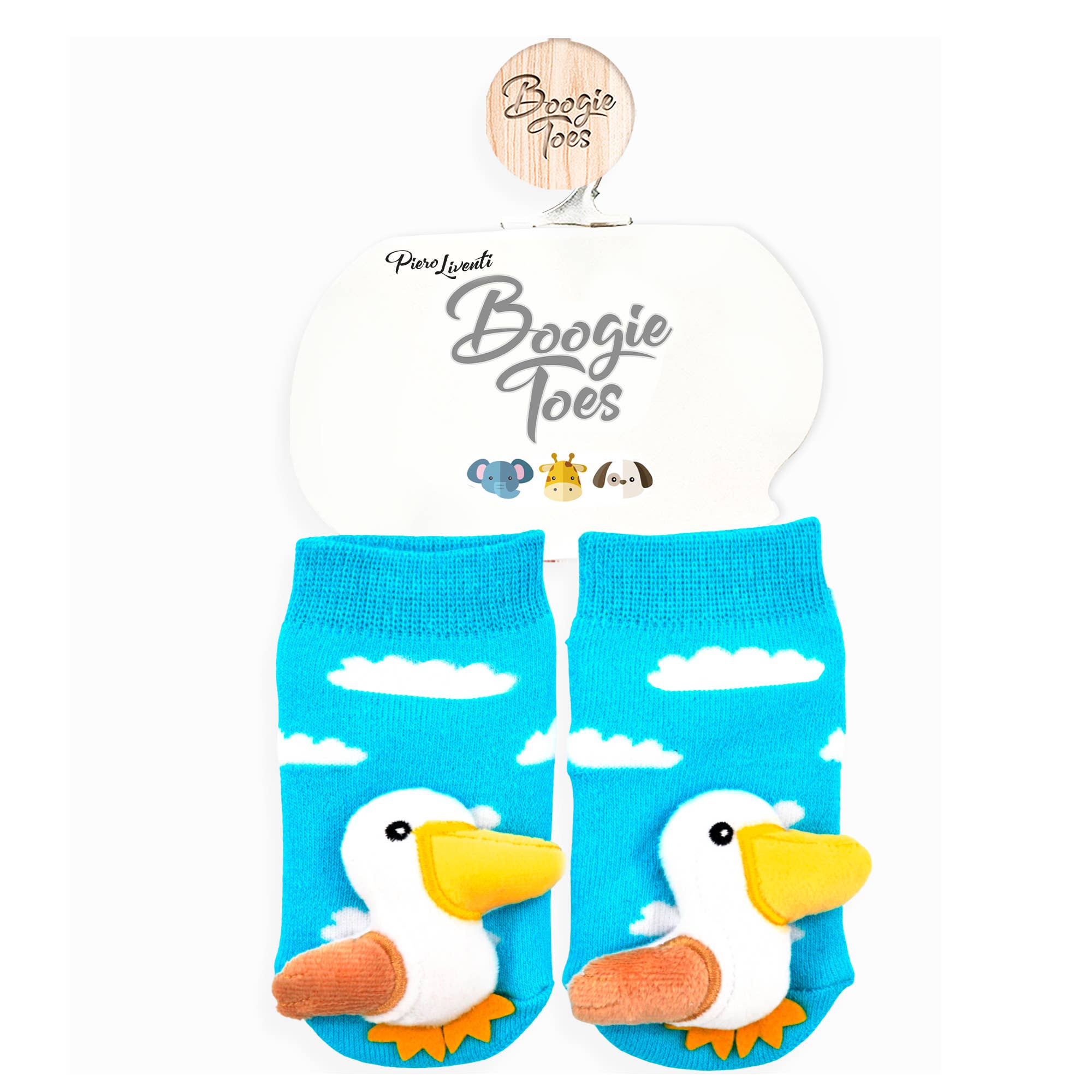 Baby Pelican Baby Rattle Socks