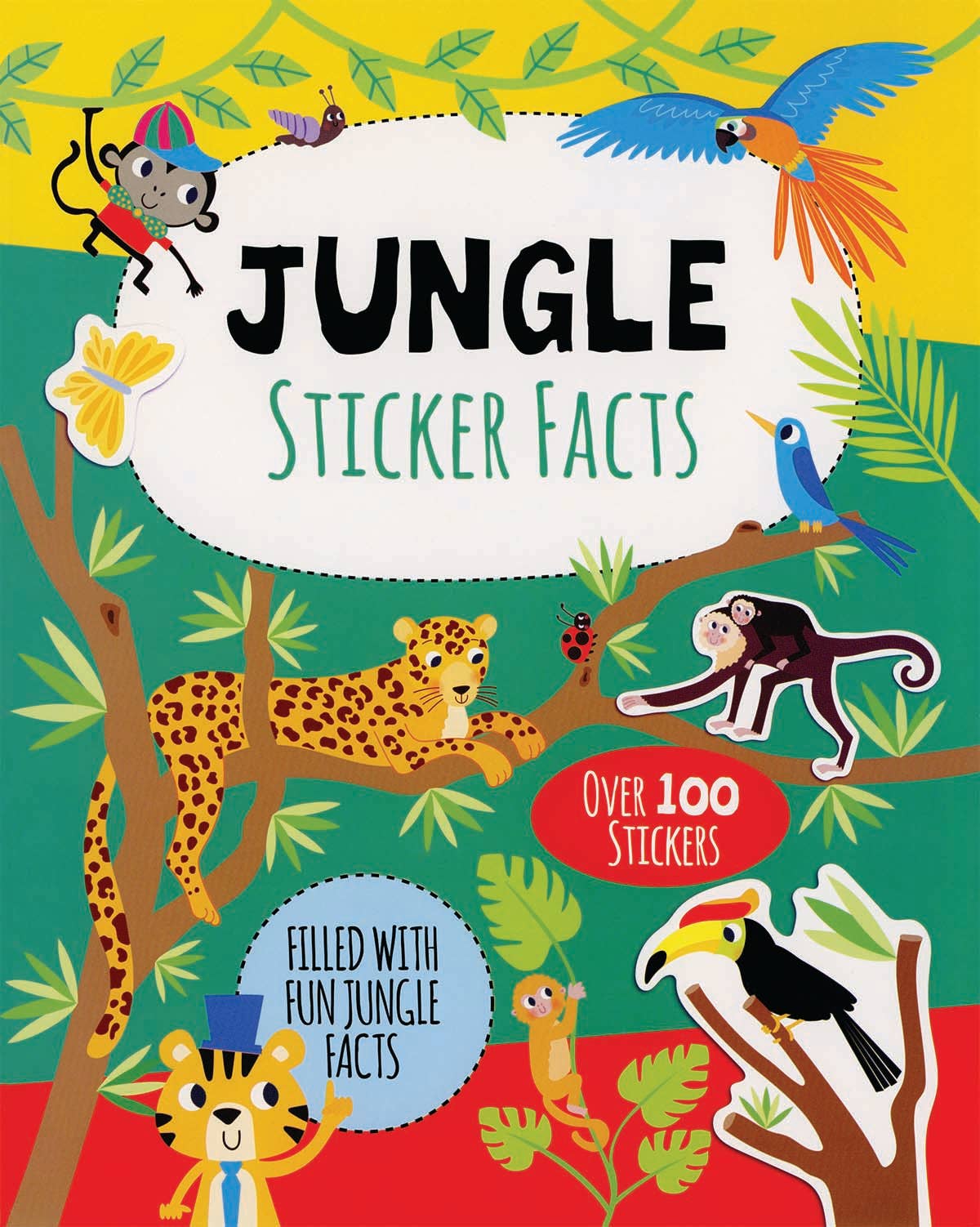 Jungle Sticker Facts Sticker Book