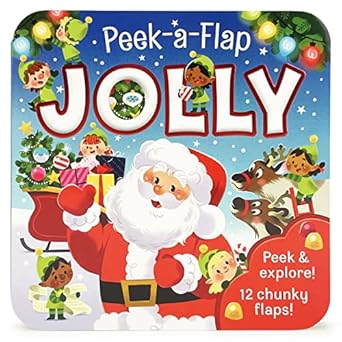 Peek-a-Flap Jolly Board Book