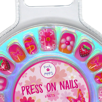 Vibrant Vacation Press On Nails