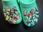 Cartoon Super Mario Shoe Charms