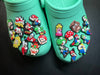 Cartoon Super Mario Shoe Charms