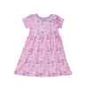 Kids UPF50+ Laya Short Sleeve Tee Dress