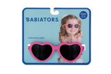 Hot Pink Heart  Kids Sunglasses on Peggable Hangtag