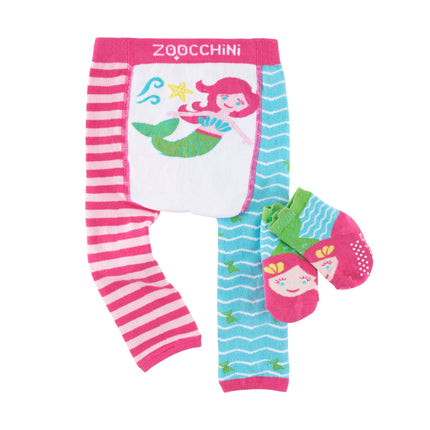 Crawler Legging/Sock Set Marietta Mermaid