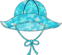 Kids UPF50+ Floppy Summer Sun Hat