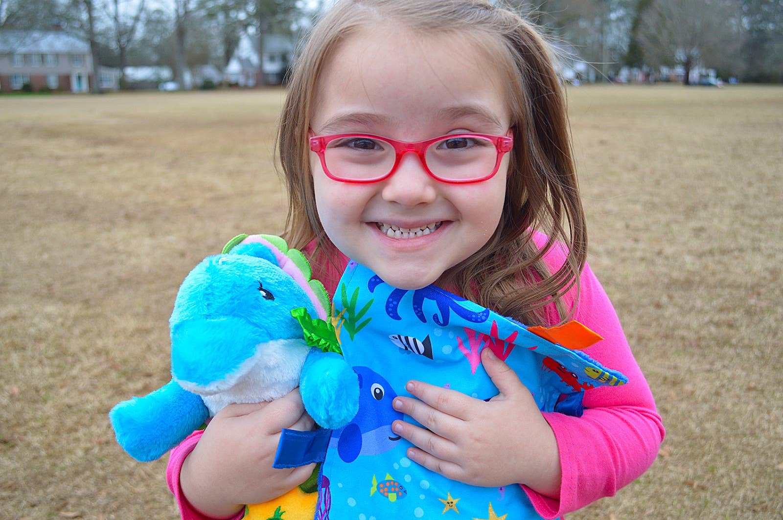 Crinkle Tag Sensory Toy-Ocean Fish