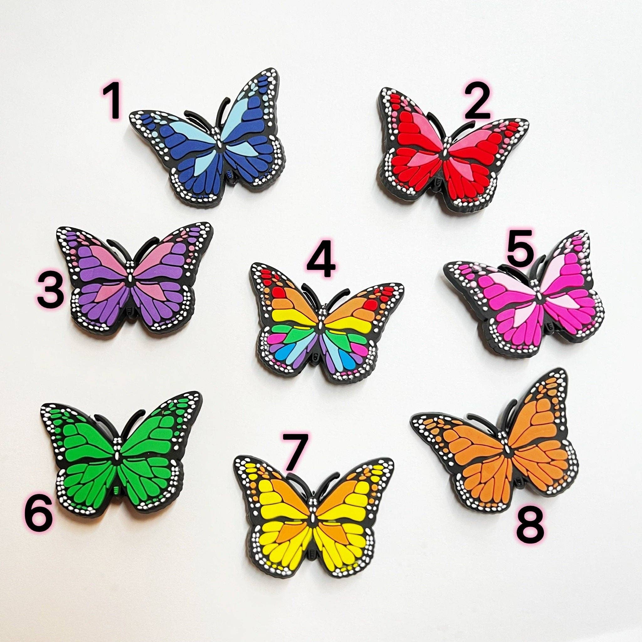 Butterfly Shoe Charms