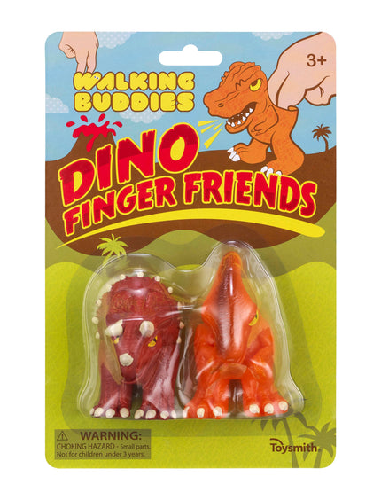 Walking Buddies, Dino Finger Friends-Finger Puppets