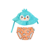Baby Swim Diaper & Sun Hat Set - Parker Penguin