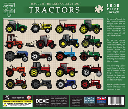 Tractors 1000 Piece Jigsaw