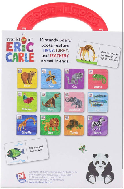 World of Eric Carle, My First Library Animal Board Book Set 