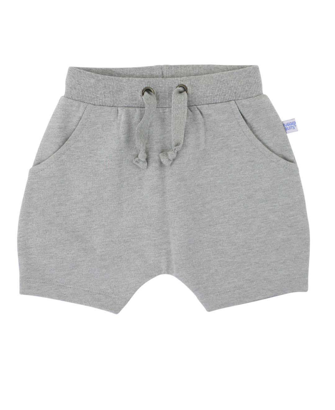 Heather Gray Jogger Shorts