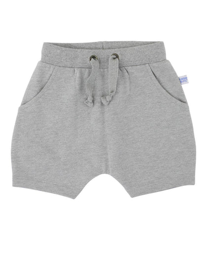 Heather Gray Jogger Shorts