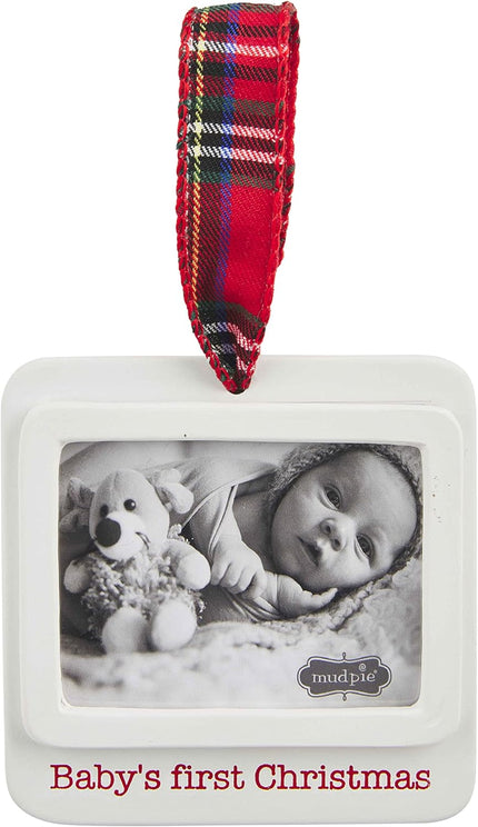 Baby's First Christmas Handprint Ornament