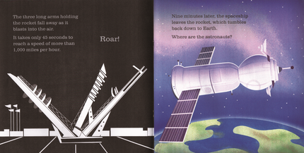 Shine-A-Light, On the Space Station Hardcover Book